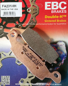 EBC Brakes Double-H Sintered Superbike Brake Pads Rear - FA231HH EBC Brakes Double-H Sintered Superbike Brake Pads Rear - FA231HH